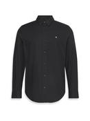 Solid Oxford Classic Shirt - Black - S image