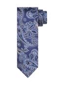 Silk Woven Tie - Navy image