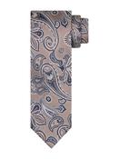 Silk Woven Tie - Brown image