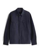 Mix Media Intechno Overshirt - Navy - M image