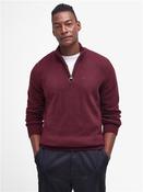 Essential Tisbury Wool Half Zip - Red - M