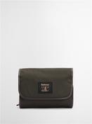 Wax Hanging Washbag - Green image