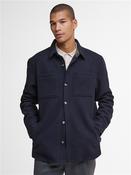 Marlow Tailored Wool Overshirt - Navy - XL