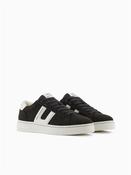 London Suede Sneaker - Black - 7.5 image