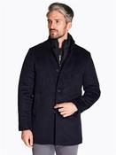 Goya Wool Coat - Navy - S image