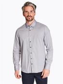 Easy Care Flower Button Down Shirt - Navy - XL image