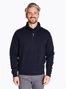 Pique Sweatshirt - Navy - S
