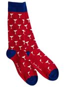 Martini Socks - Red image
