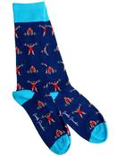Weight Lifters Socks - Navy image
