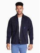 Lovel Zip Overshirt - Navy - S