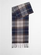 Galingale Tartan Scarf - Grey image