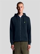 Zip Through Hoodie - Navy - XL