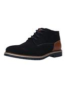 Caj Suede Lace Up Ankle Boot - Blue - 41