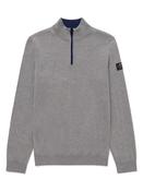 Larch Half Zip Knit - Grey - XL image