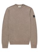 Bayona Crew Neck Sweater Sustainable Knitwear - Stone - L image
