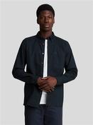 Tonal Eagle Oxford Shirt - Navy - L
