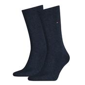 2 Pack Solid Colour Socks - Navy - M image