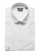 Tapered Fit Cotton Shirt - White - 14.5 image