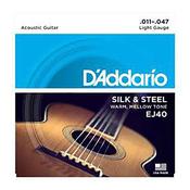 D'Addario EJ40 Silk &amp; Steel Acoustic Guitar Strings