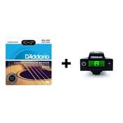 D'Addario: EXP16 Bonus Pack W/ CT15 Soundhole Tuner and Set of EJ16 Acoustic Strings
