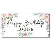 Birthday Banner - Pink