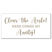 Wedding Sign - White Square