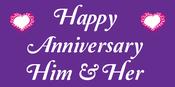 Anniversary Banner - Purple