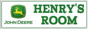 John Deere - Bedroom Door Sign image