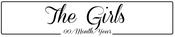 The Girls Italic - Wedding Number Plate image
