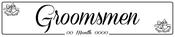 Groomsmen Bell - Wedding Number Plate image