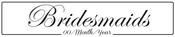 Bridesmaids - Wedding Number Plate image