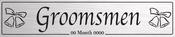 Groomsmen Silver - Wedding Number Plate image