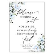 Choose A Seat Sign - Winter