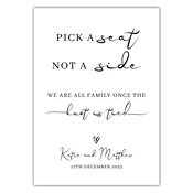 One Family Sign - Ivory image
