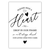 Sign A Heart Sign - Ivory