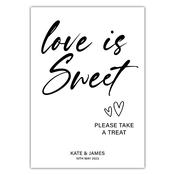 Sweet Treat Sign - Ivory image