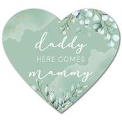 Wedding Sign - Teal Heart