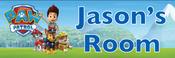 Paw Patrol - Bedroom Door Sign