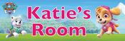Paw Patrol Skye &amp;amp; Everest - Bedroom Door Sign