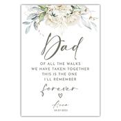 Dad Sign - Floral