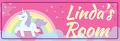 Unicorn - Bedroom Door Sign