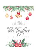 Christmas Decor - Family sign
