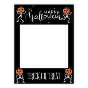 Halloween Frame - Skeleton image