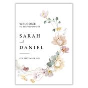 Welcome Sign - Wildflower