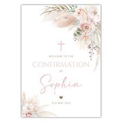 Communion / Confirmation Welcome Sign - Boho image