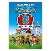 Birthday Welcome -  Paw Patrol