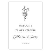Welcome Sign - Botanical