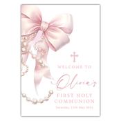 Communion Party Sign - Bow