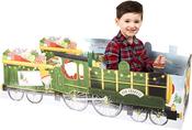 Giant Christmas Play Card Elf Express' Steam Train image