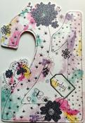 Hallmark 21st Birthday Die Cut card  with sparkle 11532555  – BizPOST